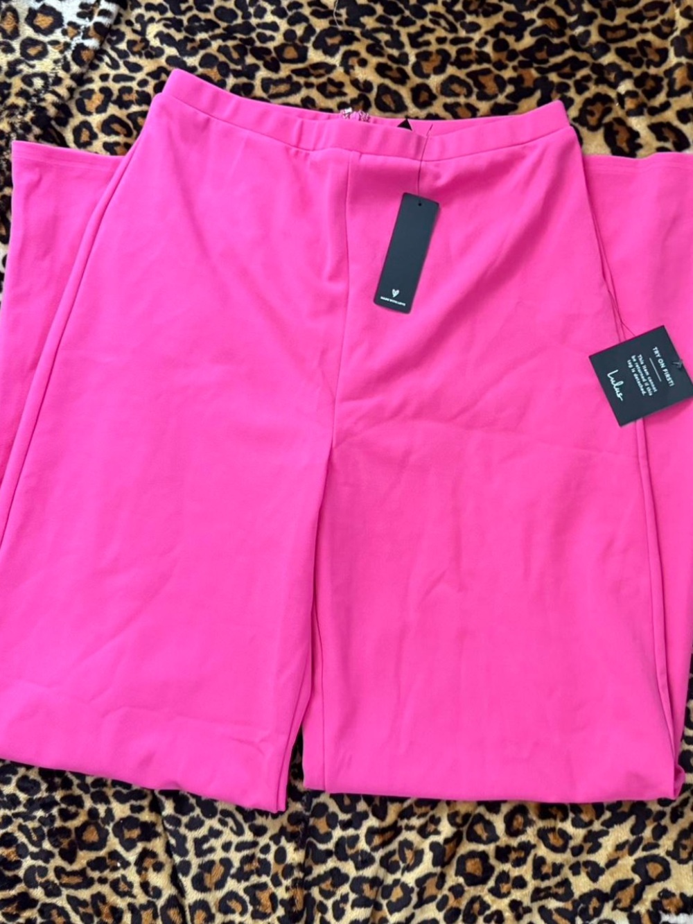 Lulu's Vibrant Fuchsia Pants